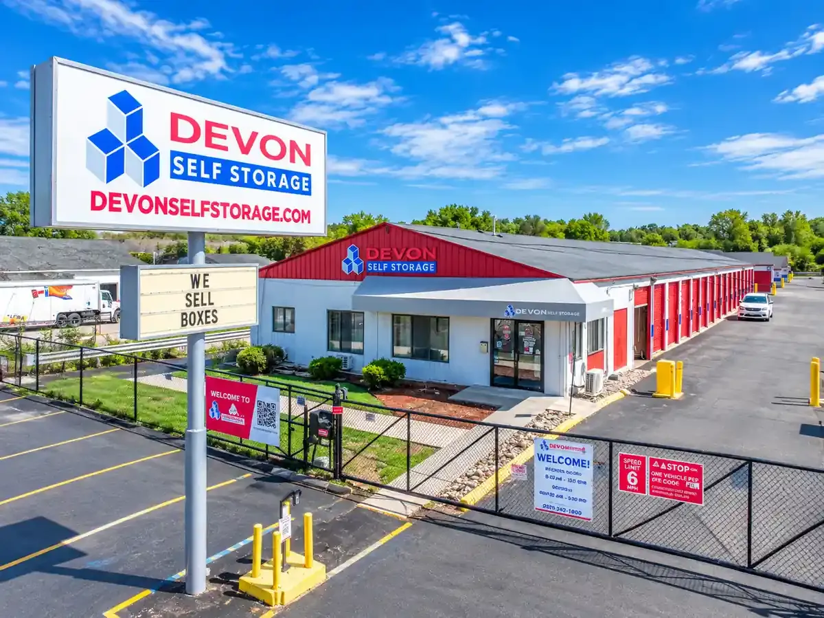 Devon Self Storage Exterior Facility